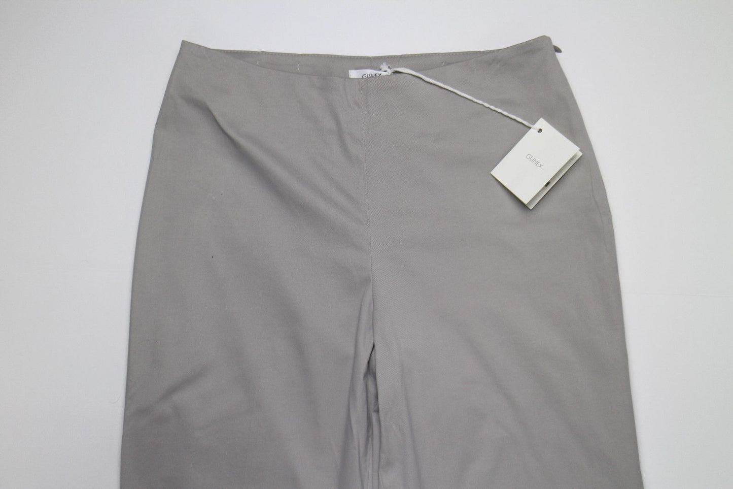 Gunex Women's Gray Stretch Cotton Pants