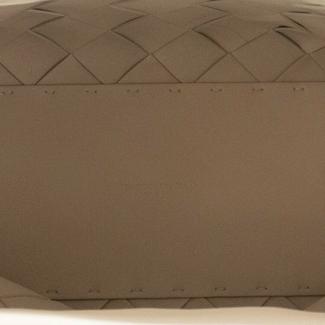 Mist White Leather 'Maxi Cabat' Tote Bag