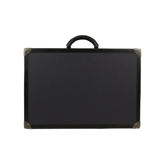 Blue Canvas 'Marco Polo' Hard Suitcase Luggage