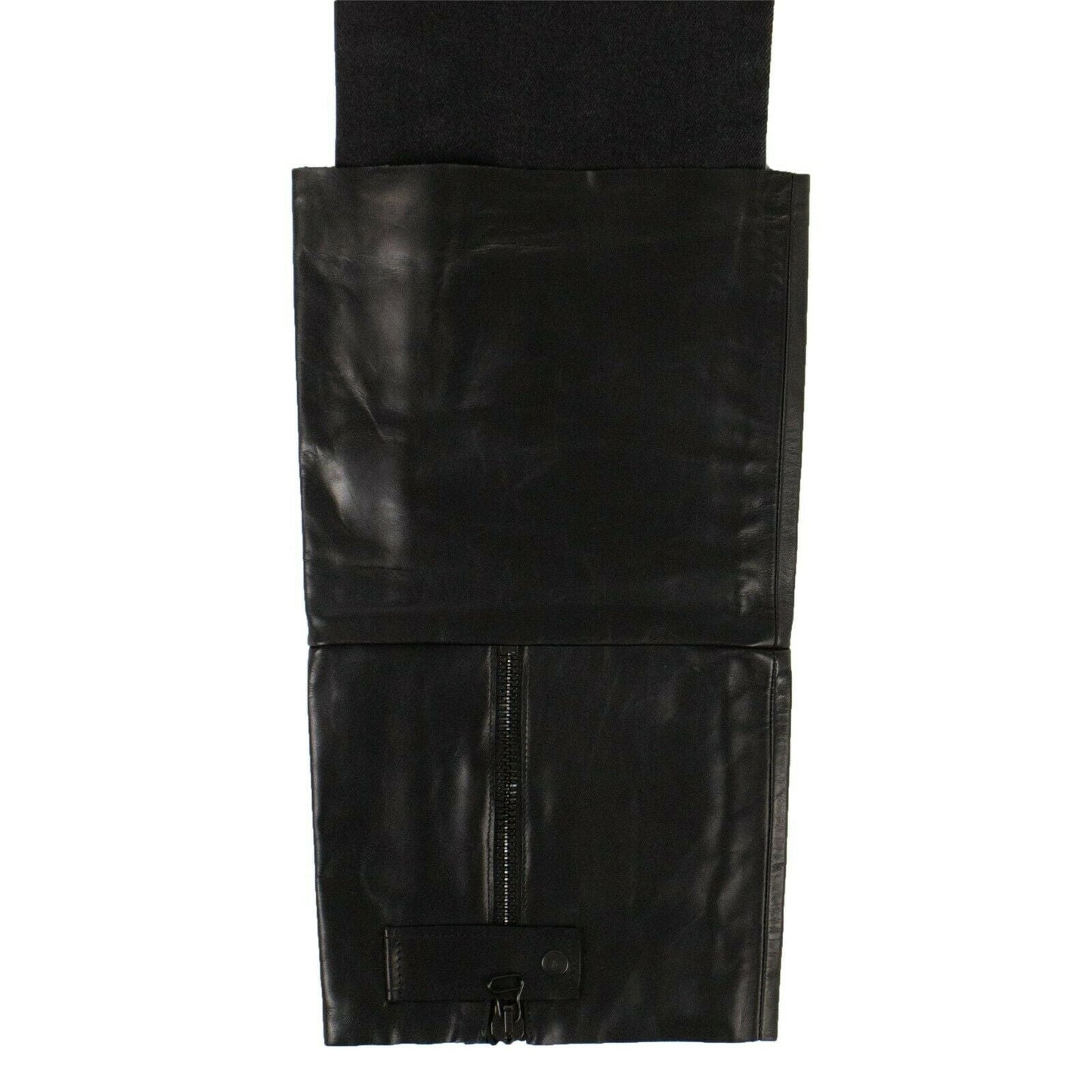 Black Warrn Moto Boot Jeans