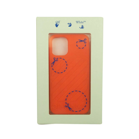 Off-White C/O Virgil Abloh Diag Iphone 12 Case - Orange