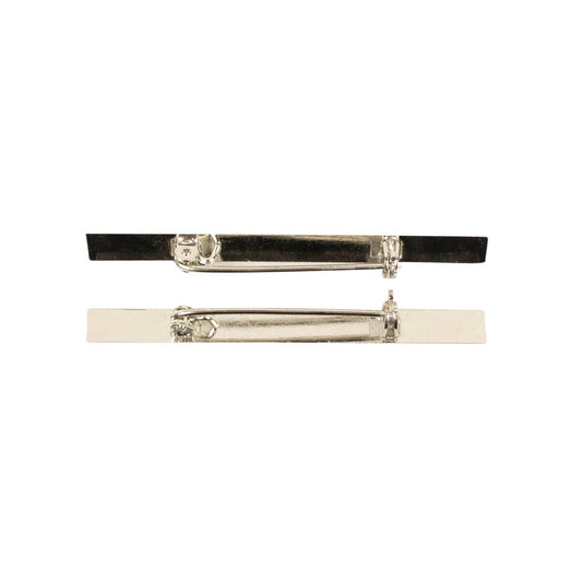 Marcelo Burlon Gold Color Logo Tie Pins - Silver