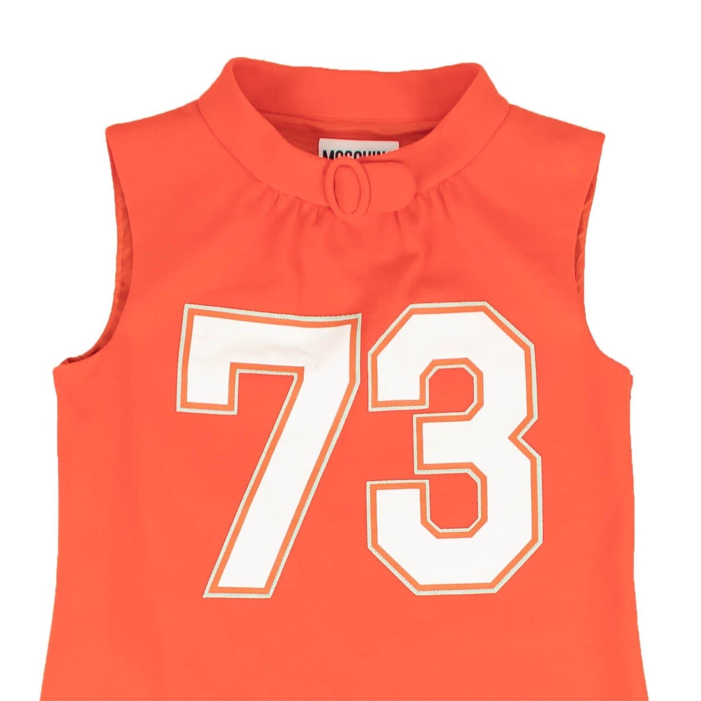 Moschino Couture Jersey Sport Mini Sleeveless Dress - Red