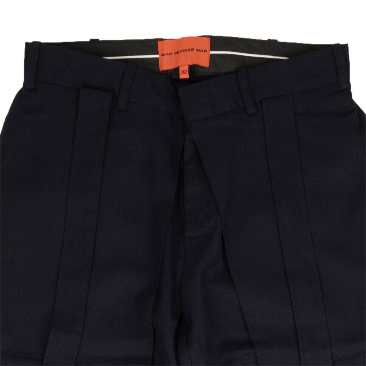 Navy Blue Retroversion Trousers