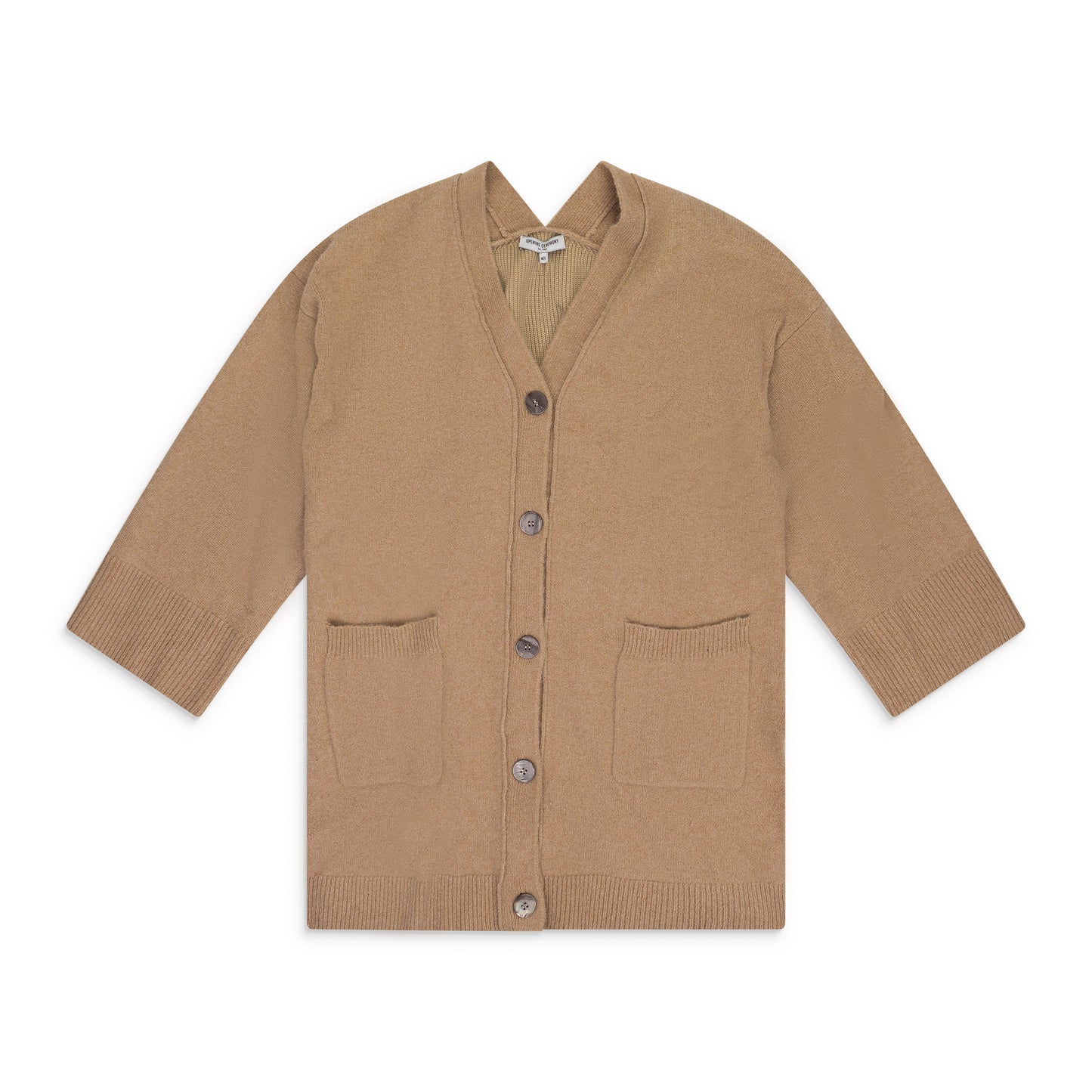 Brown Cashmere Caridgan