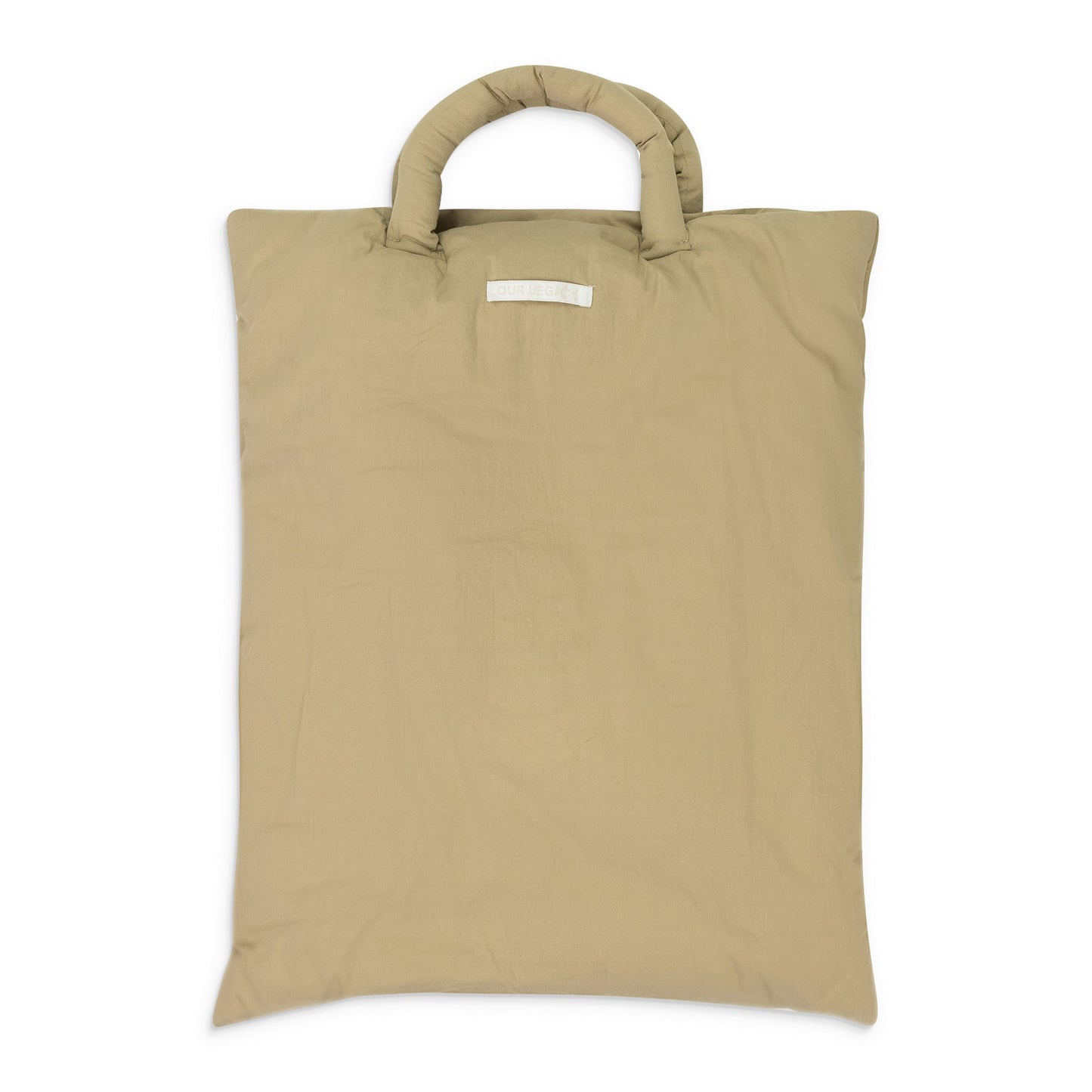 KHAKI PILLOW TOTE