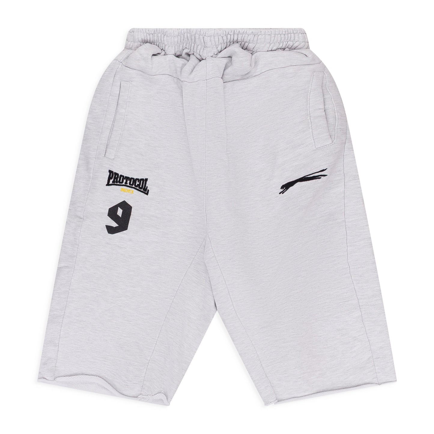 Melange Folded Waist Jorts