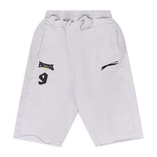 Melange Folded Waist Jorts
