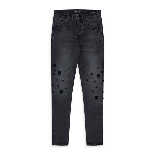 Black Tuffetage Monogram P001 Jeans