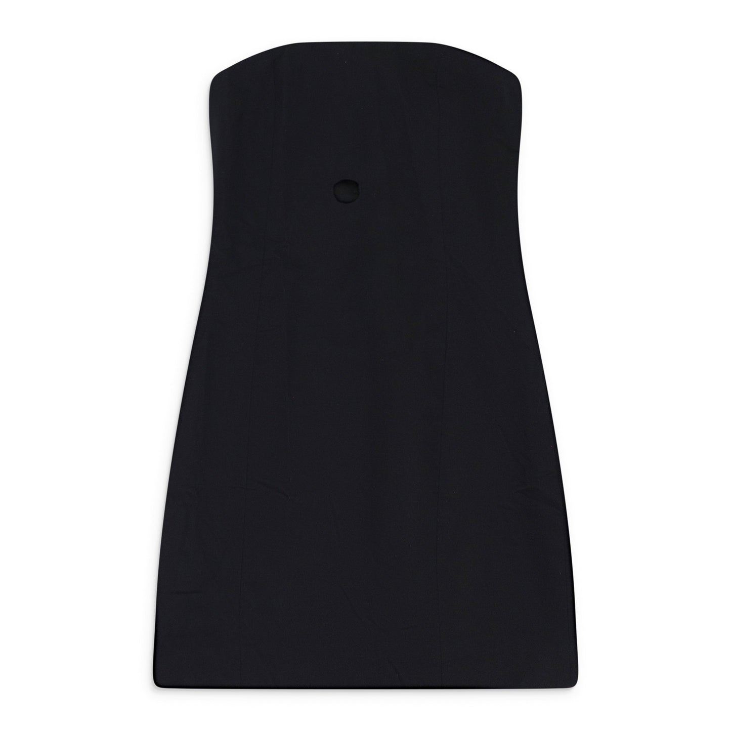 BLACK BUSTIER WITH CUTOUT DETAIL DRESS