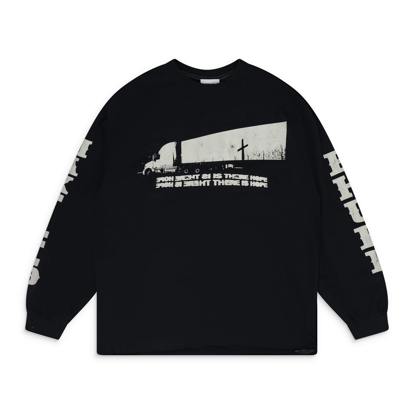 Black Cross Longsleeve T-Shirt