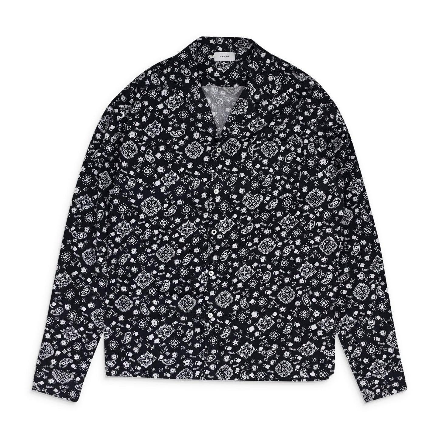 Black Bandana L/S T-Shirt