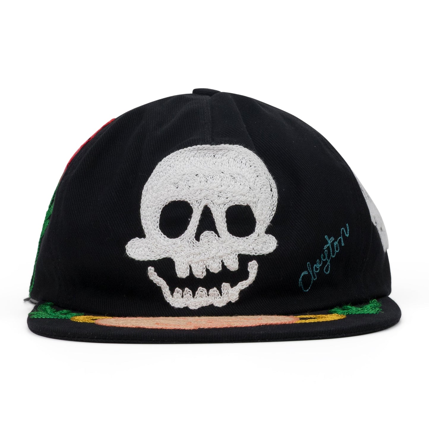 Black Skull Cap