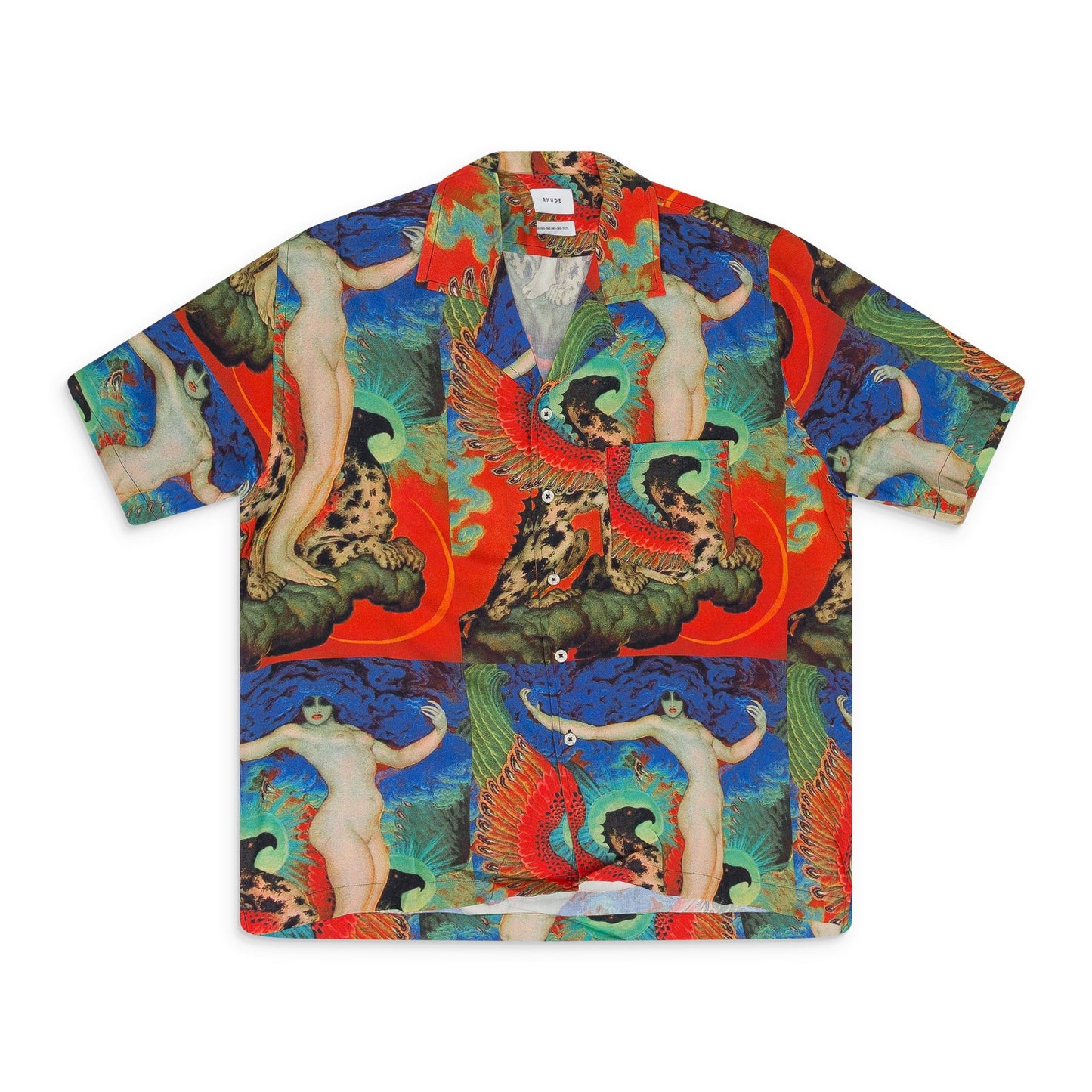 Red Vice Button-Down Shirt