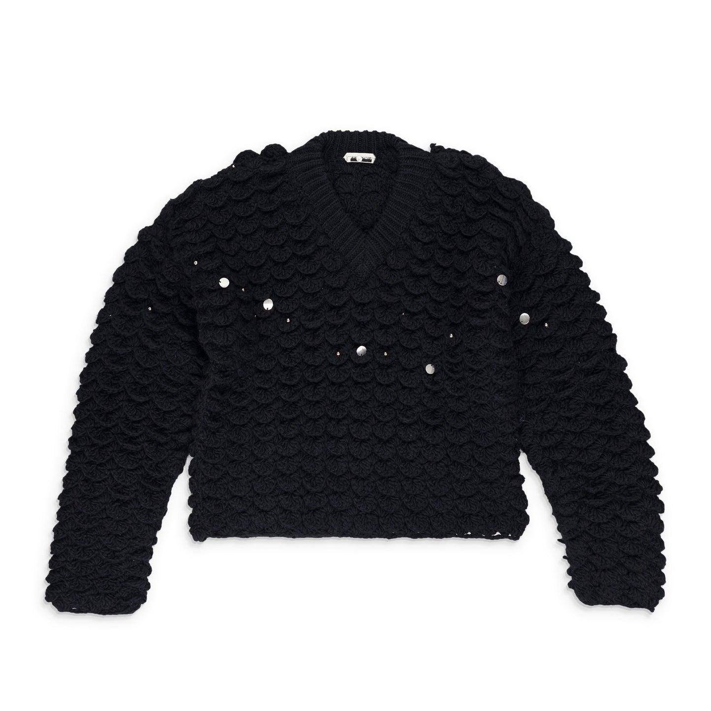 Black Fraville V-Neck
