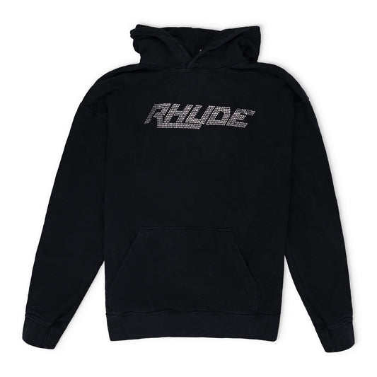 Black Swarovski Hoodie
