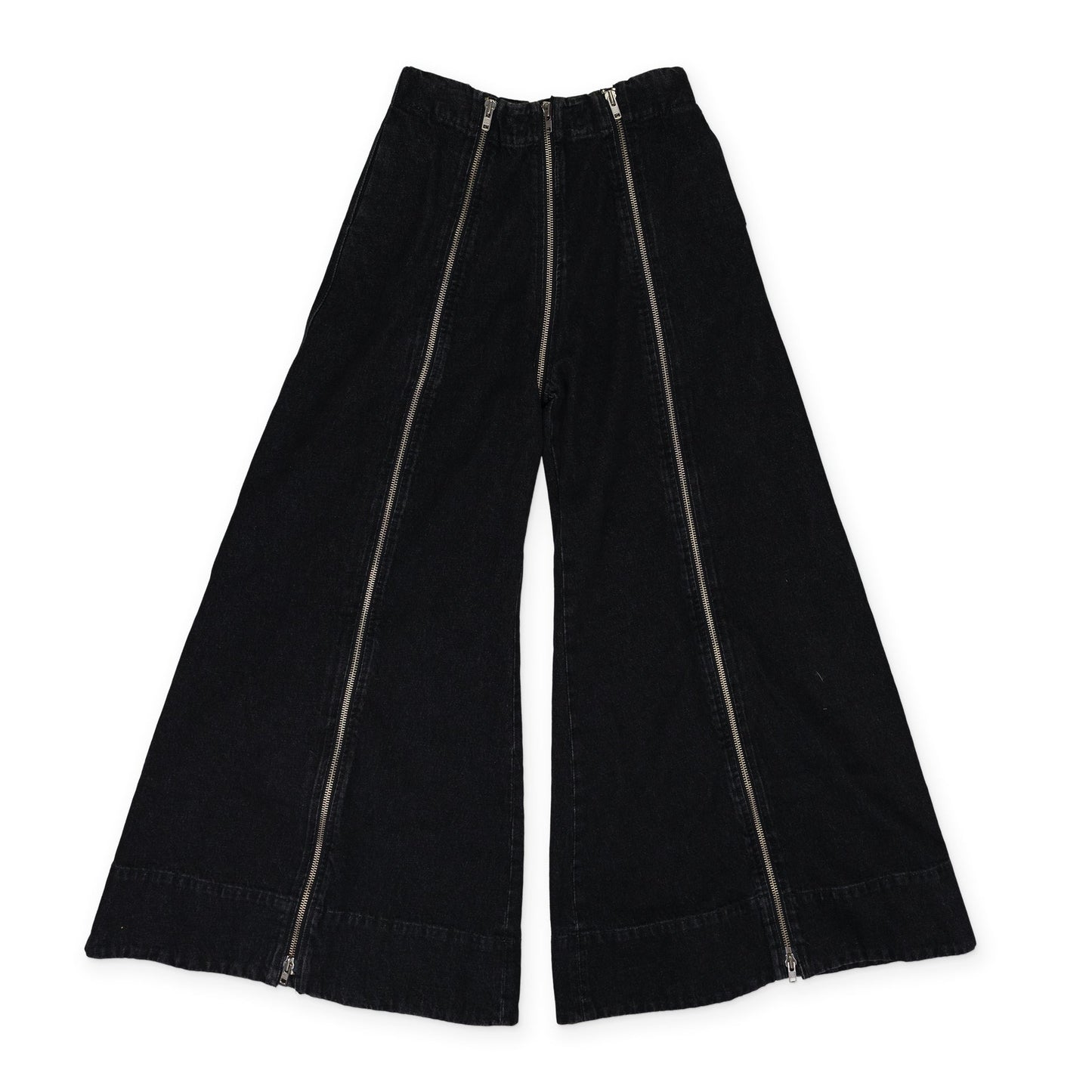 Black Lu'u Dan Denim Flight Pants Black