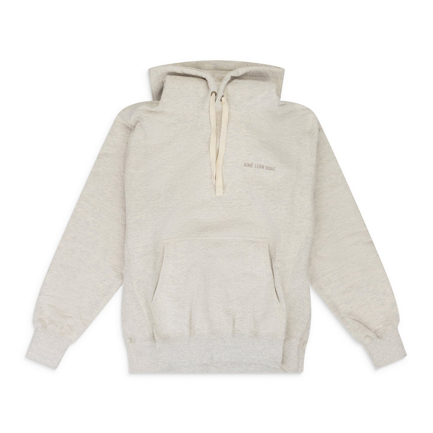 Oatmeal Tonal Logo Hoodie
