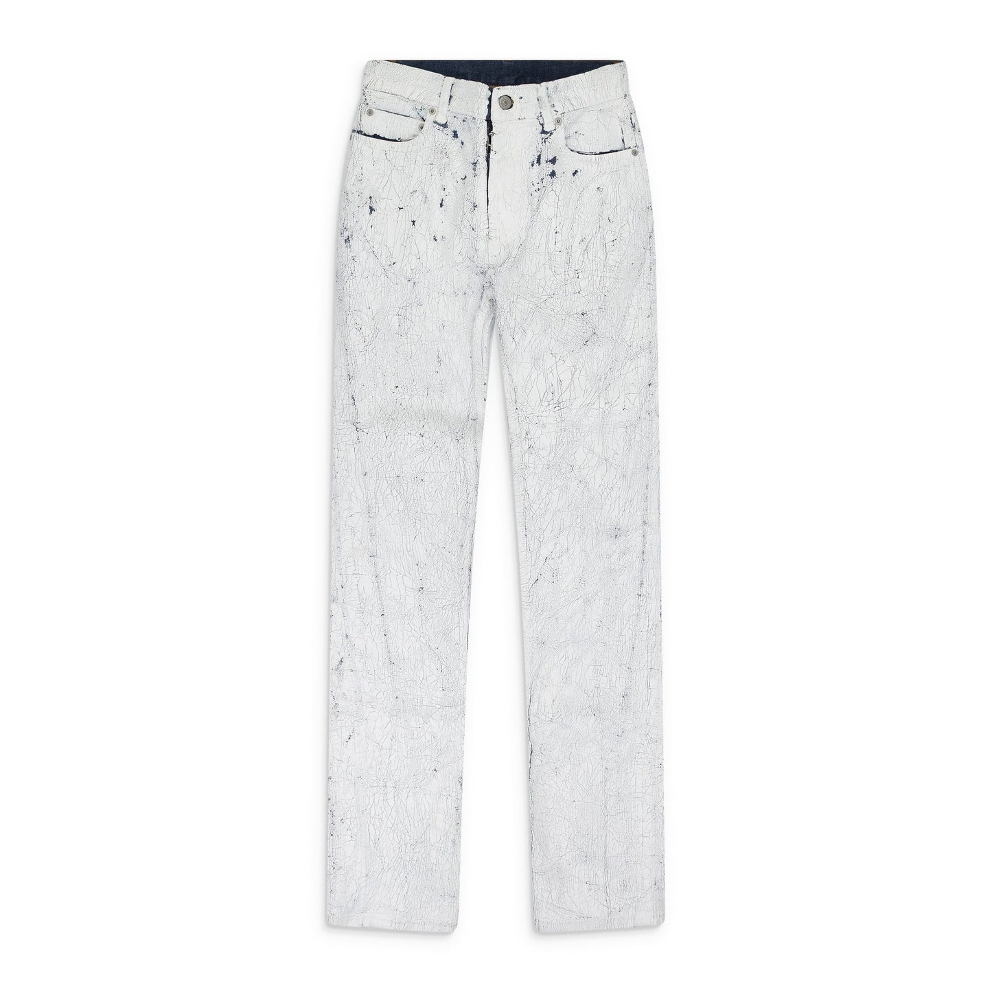 White Painted Jeans