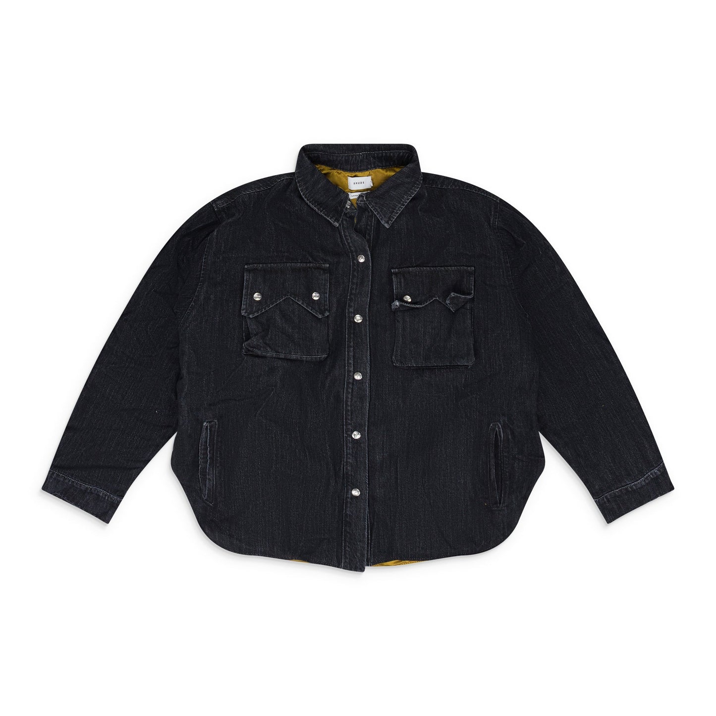 Black Denim Overshirt