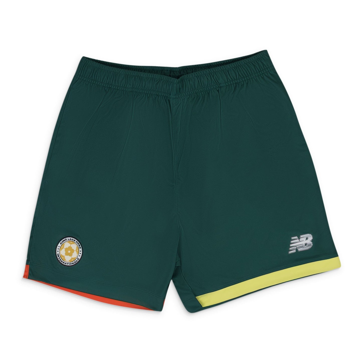 Green New Balance Soccer Shorts