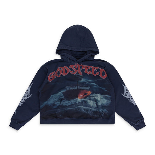 Navy Seasick Hoodie