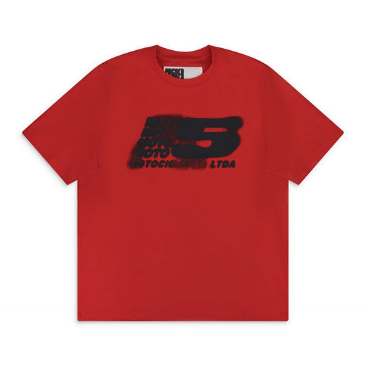Red Moto 5 Tee