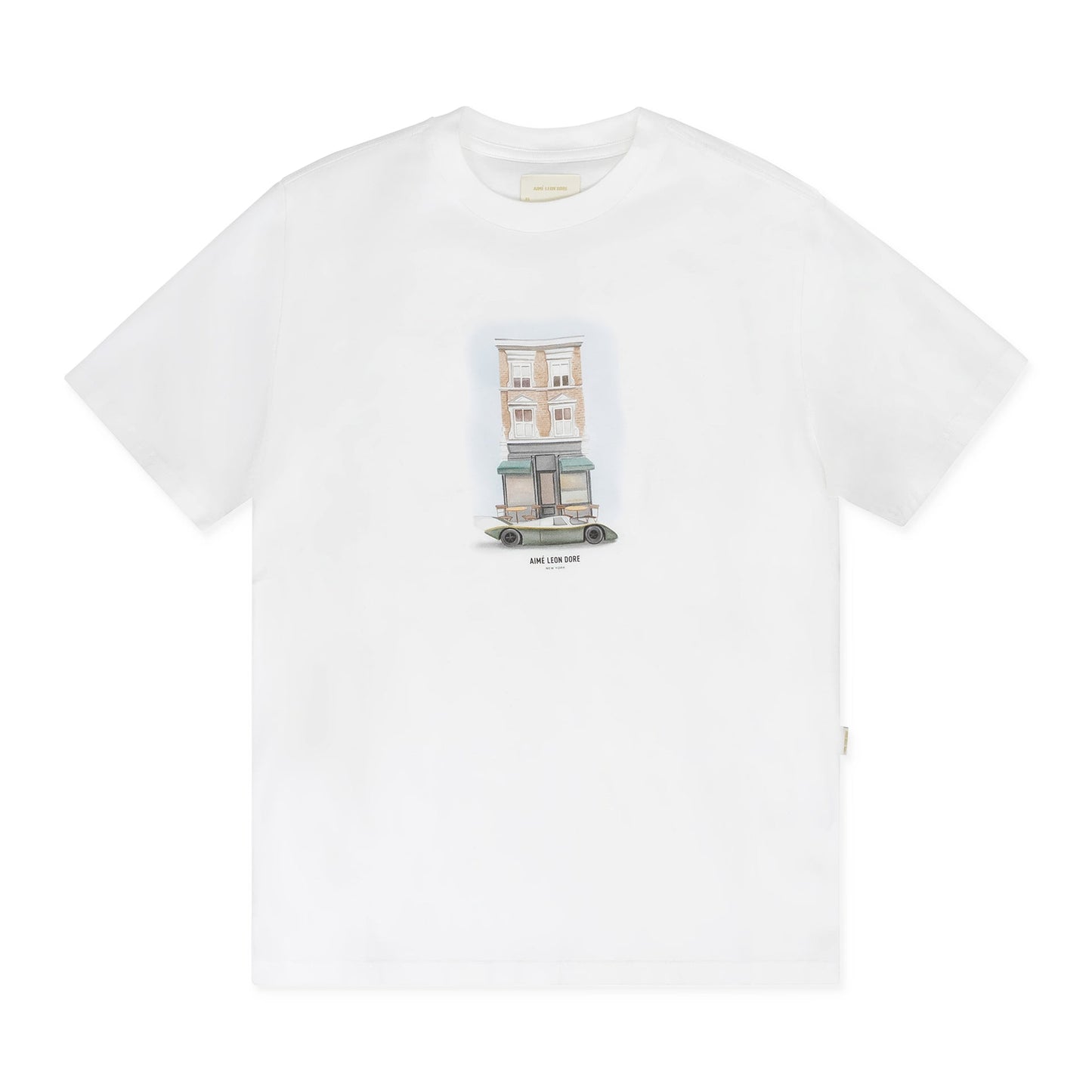 White Porsche on Mulberry T-Shirt