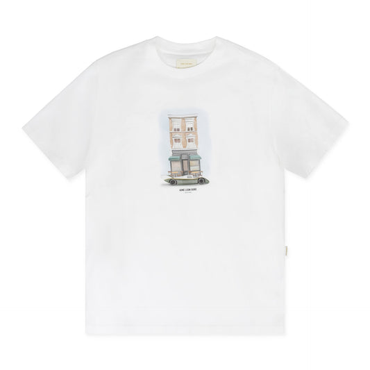 White Porsche on Mulberry T-Shirt