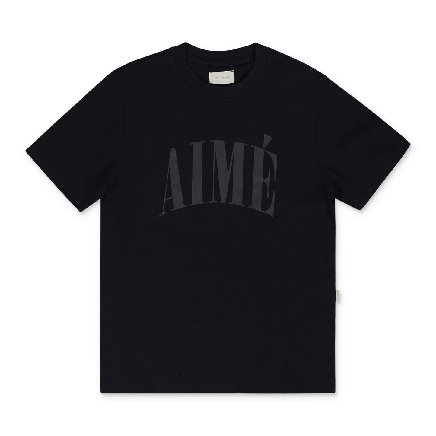 Black SS Easy Aime Tee
