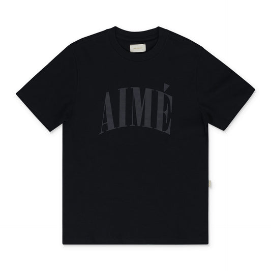 Black SS Easy Aime Tee