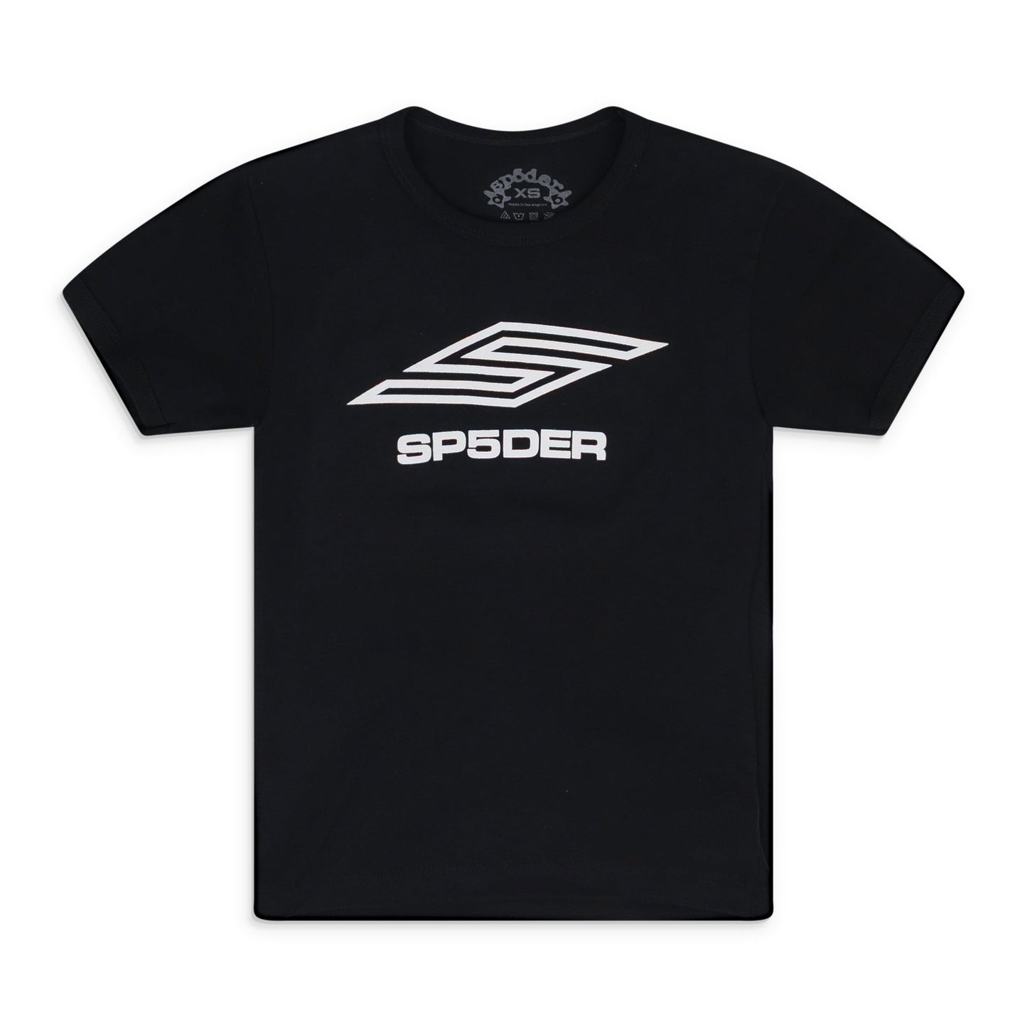 Black Sp5der Pro Baby Tee Pro Black