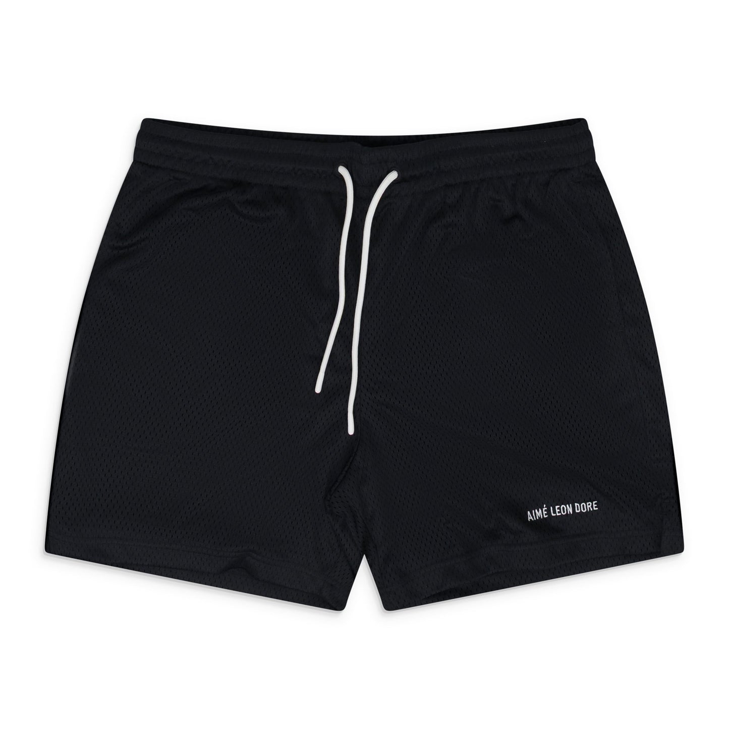 Black Logo Gym Short