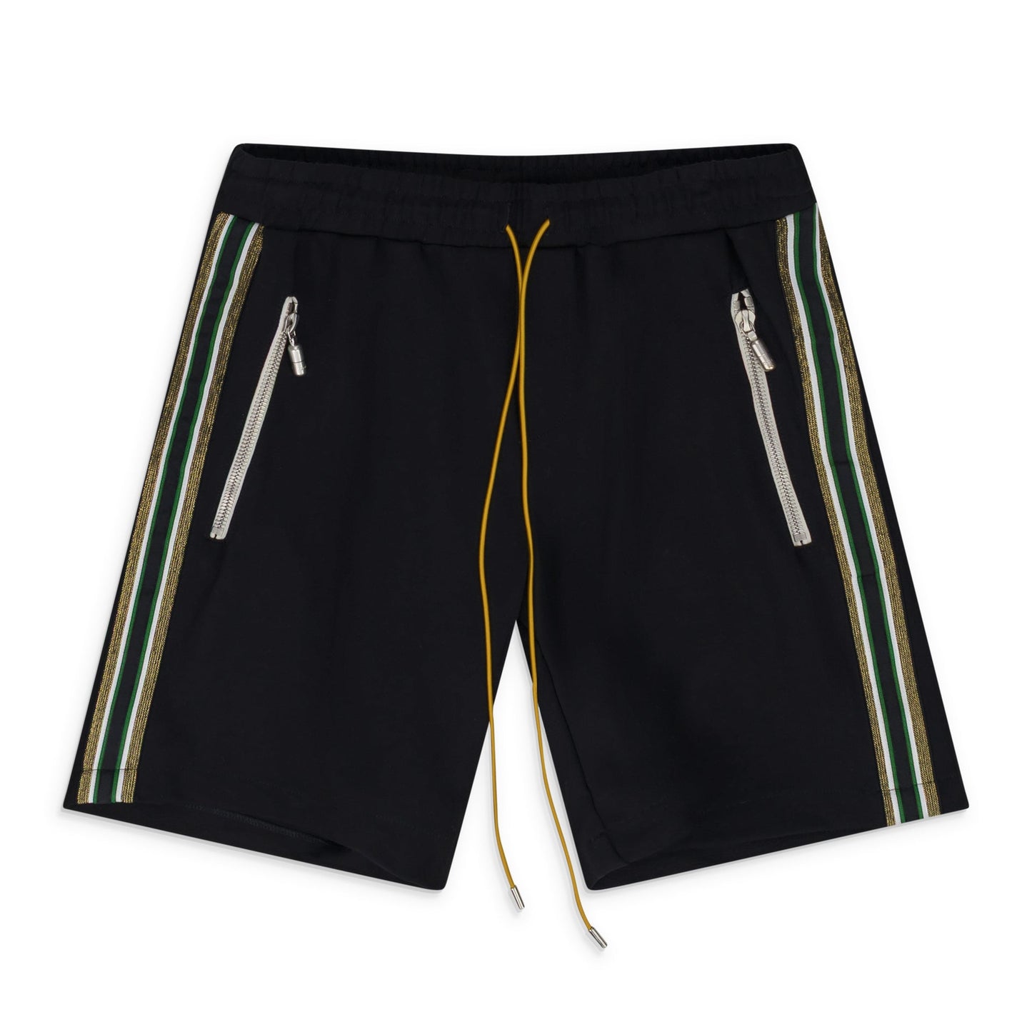 Black/Green Traxedo Shorts