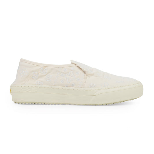 White Slip On Sneakers