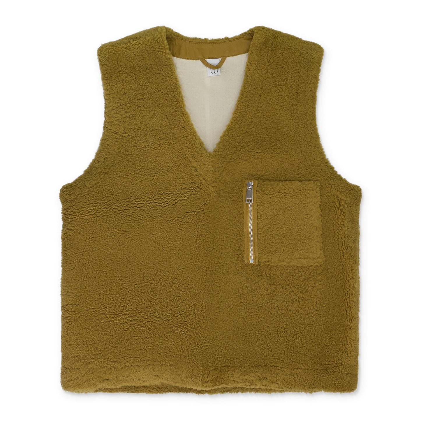 Brown Shearling Vest