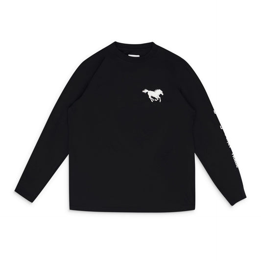 Black Rhude Bowl L/S T-Shirt