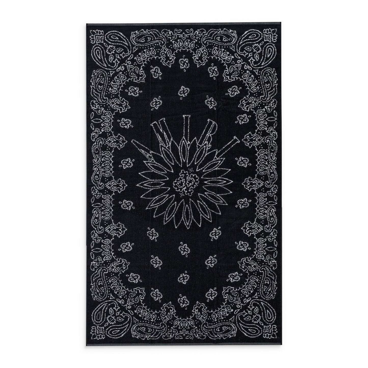 Black Bandana Towel