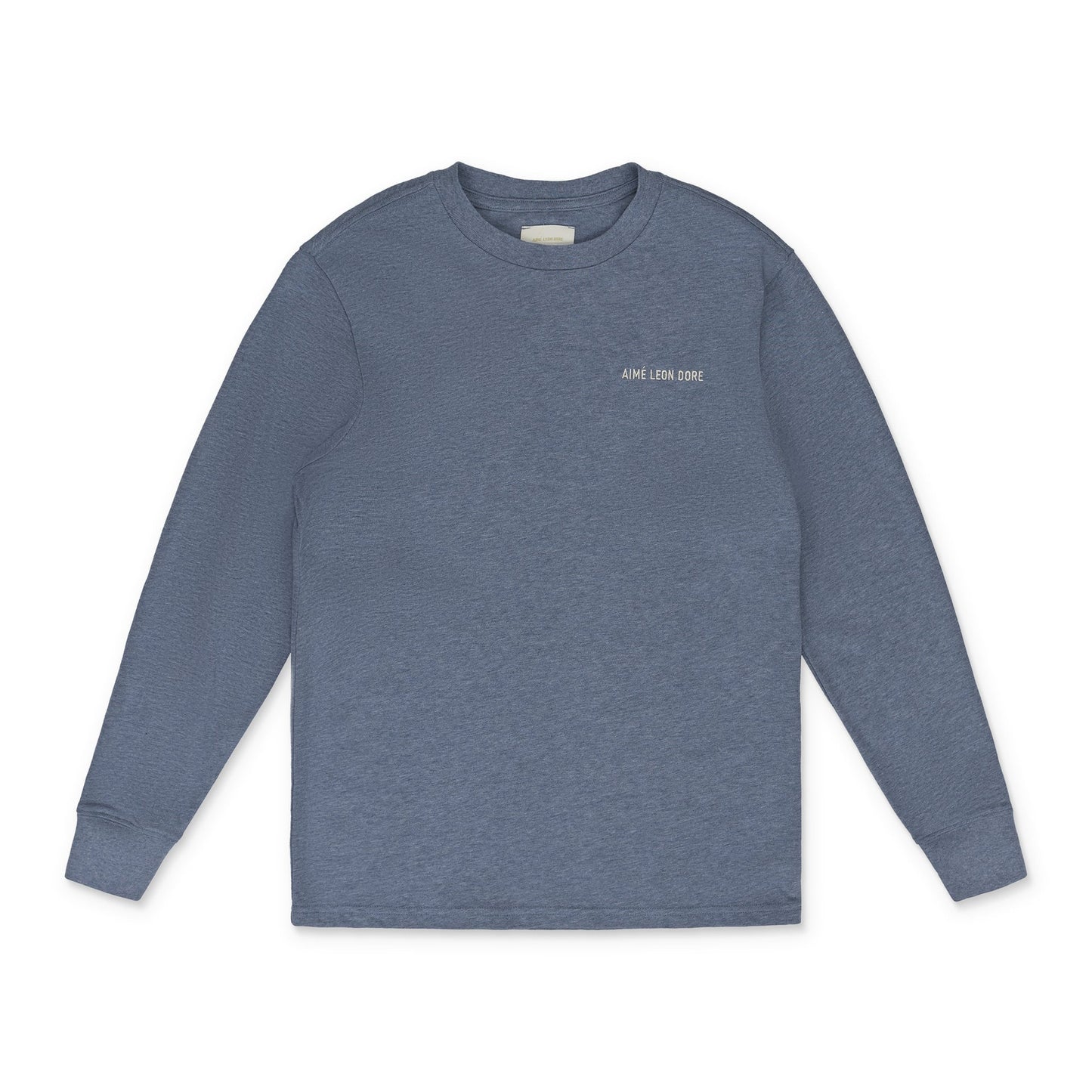 Blue LS Melange Uniform Tee