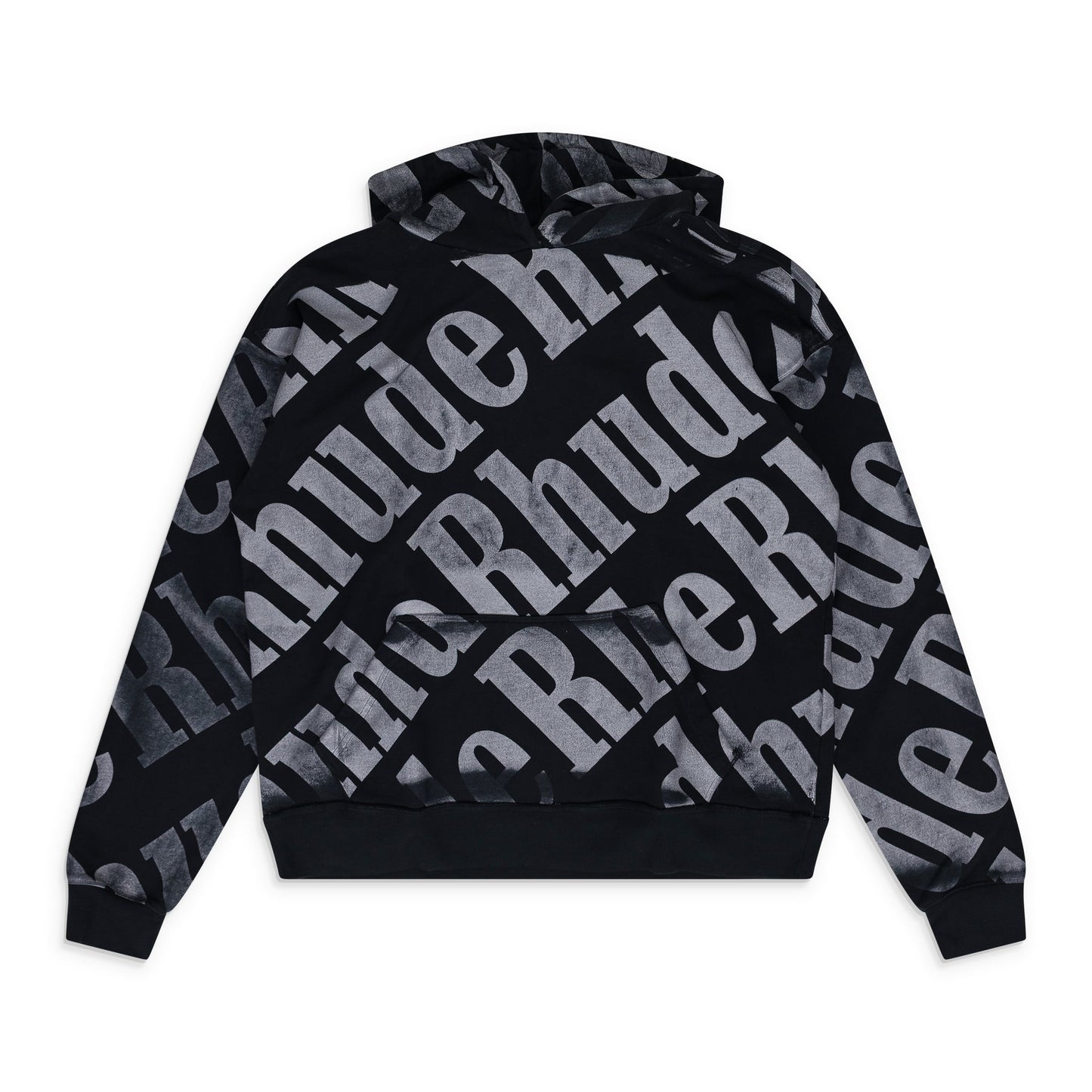 Black All Over Hoodie