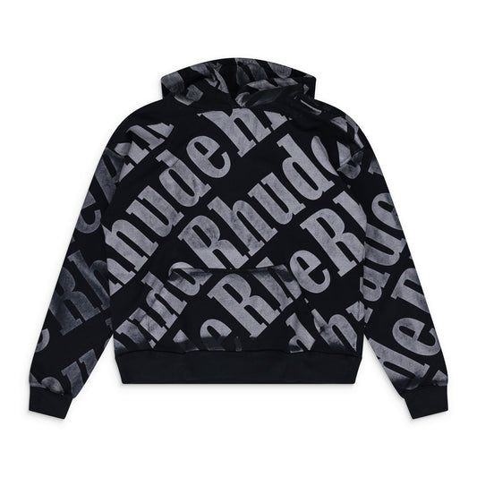 Black All Over Hoodie