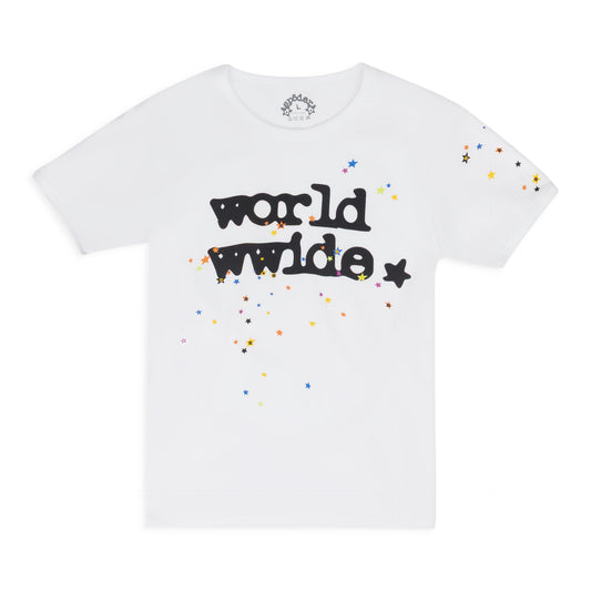 White Worldwide Baby T-Shirt