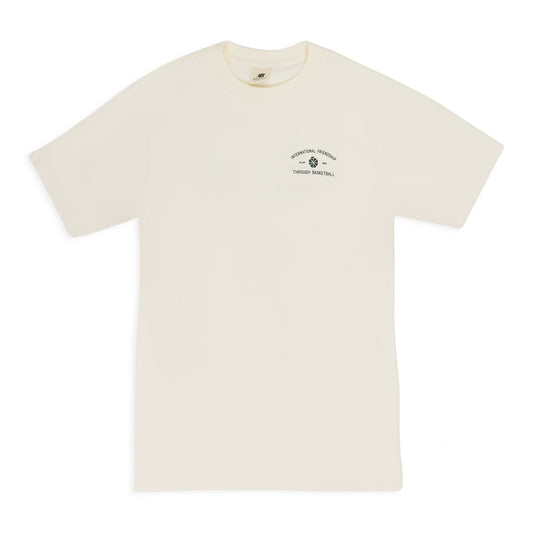 Cream SS Court Tee