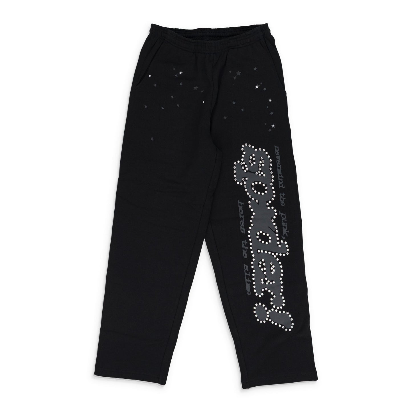 Black Rhinestone Punk V2 Sweatpant