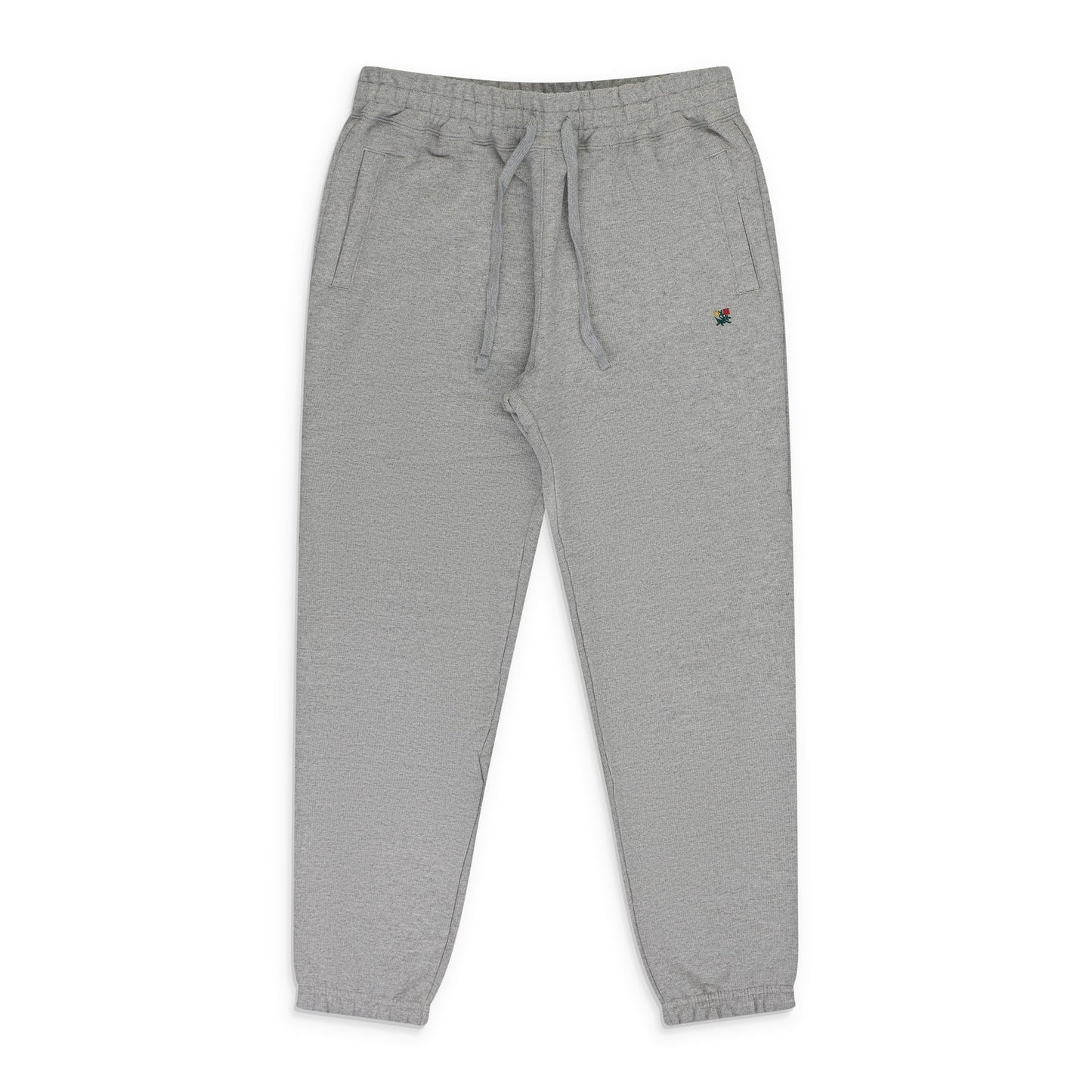 Grey Crest Sweatpants