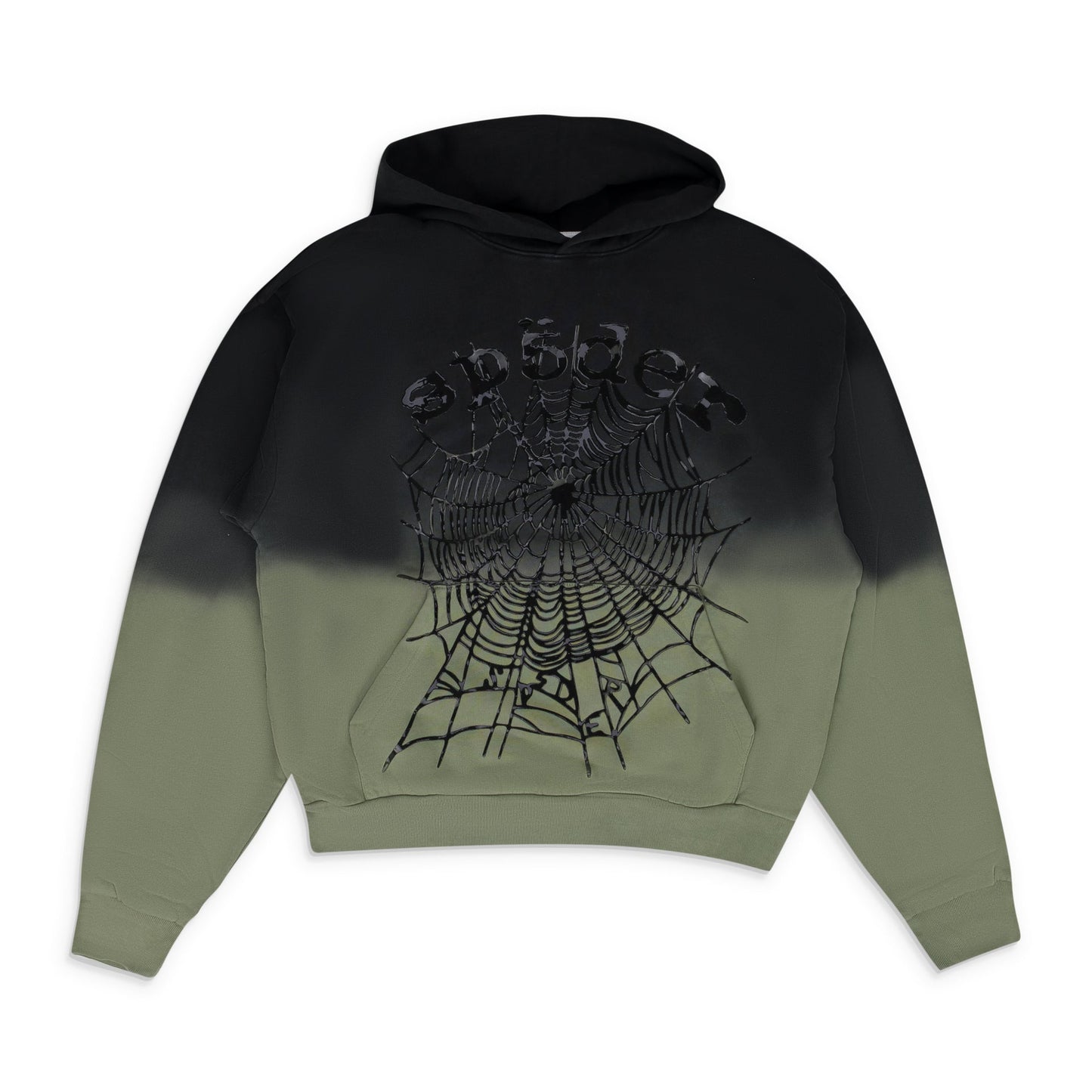 Black Og Web Ombre Hoodie