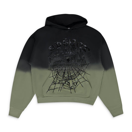 Black Og Web Ombre Hoodie