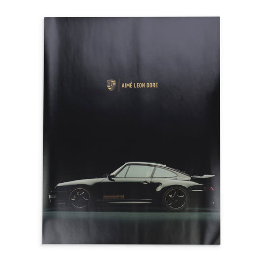 Multicolor Porsche 993 Turbo Poster