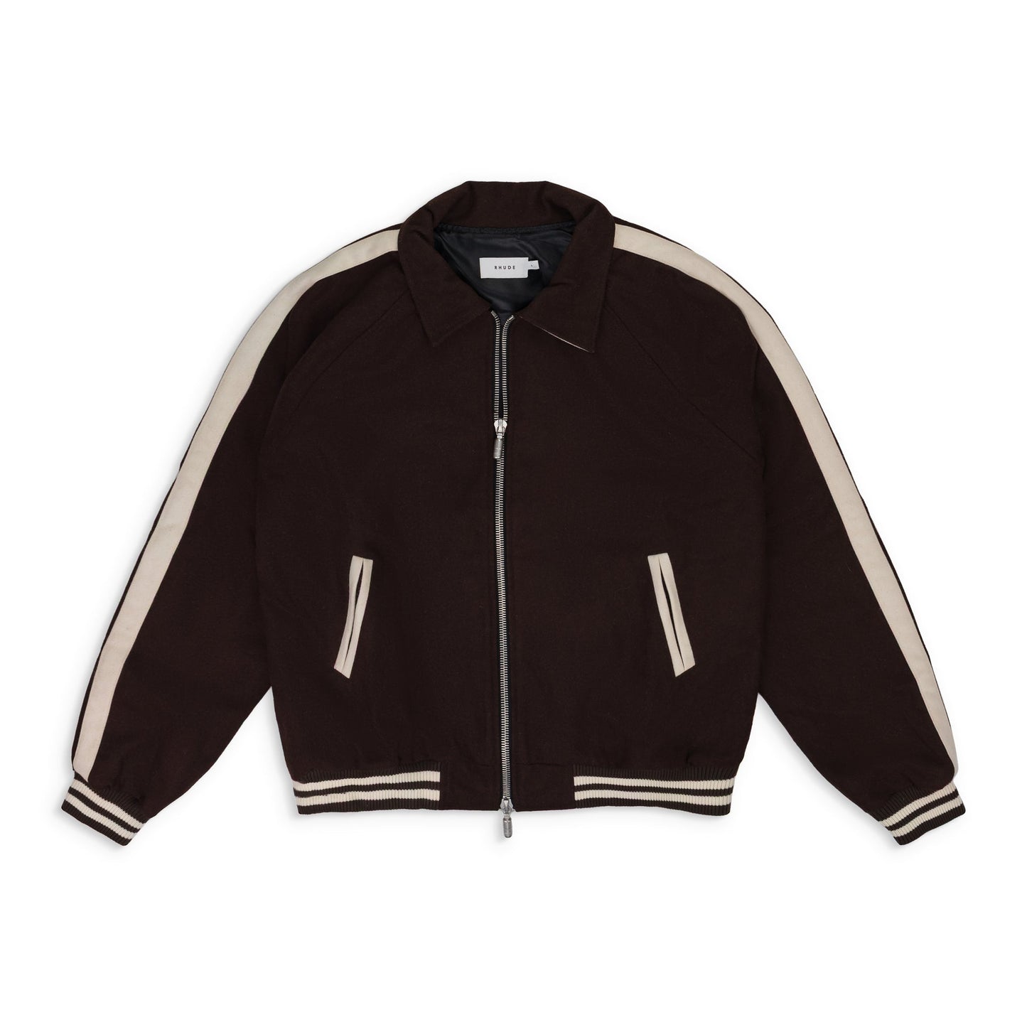 Brown Rhude Boys Signature Bomber