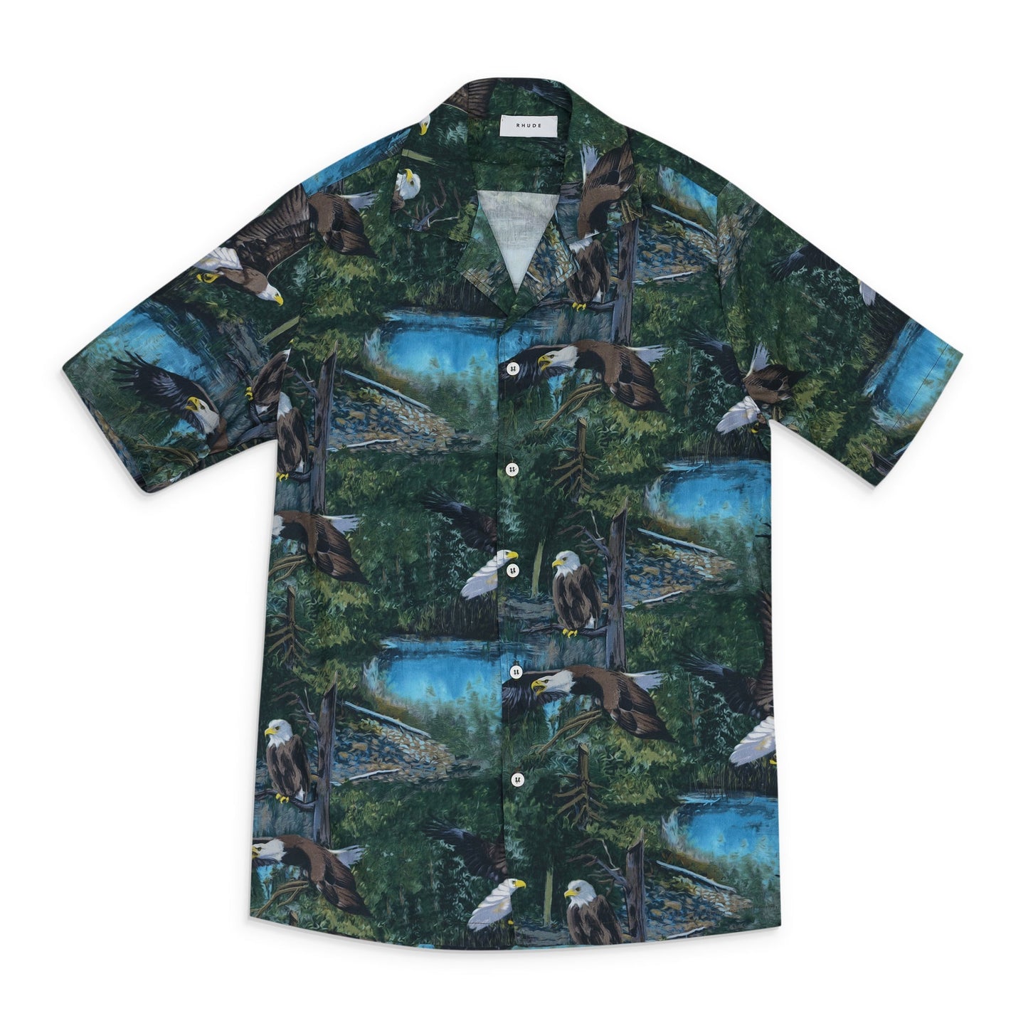Multicolor Truck Stop Button-Up